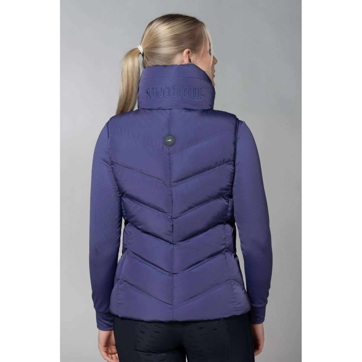 Schockemöhle Bodywarmer Marleen Style Kort Ink Blue