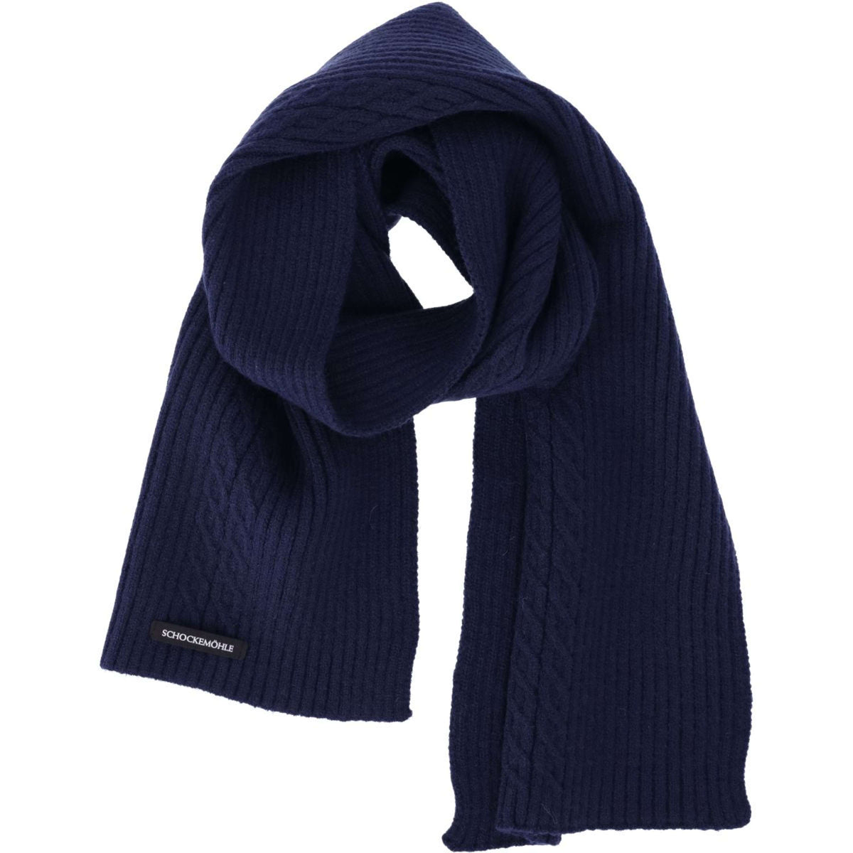 Schockemöhle Sjaal Braided Style Dark Navy