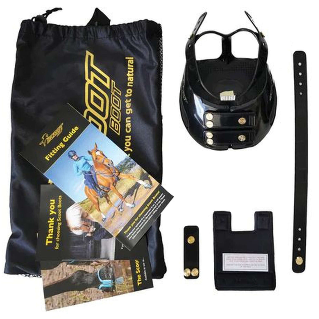 Scoot Boot Hoefschoen Slim Single Zwart