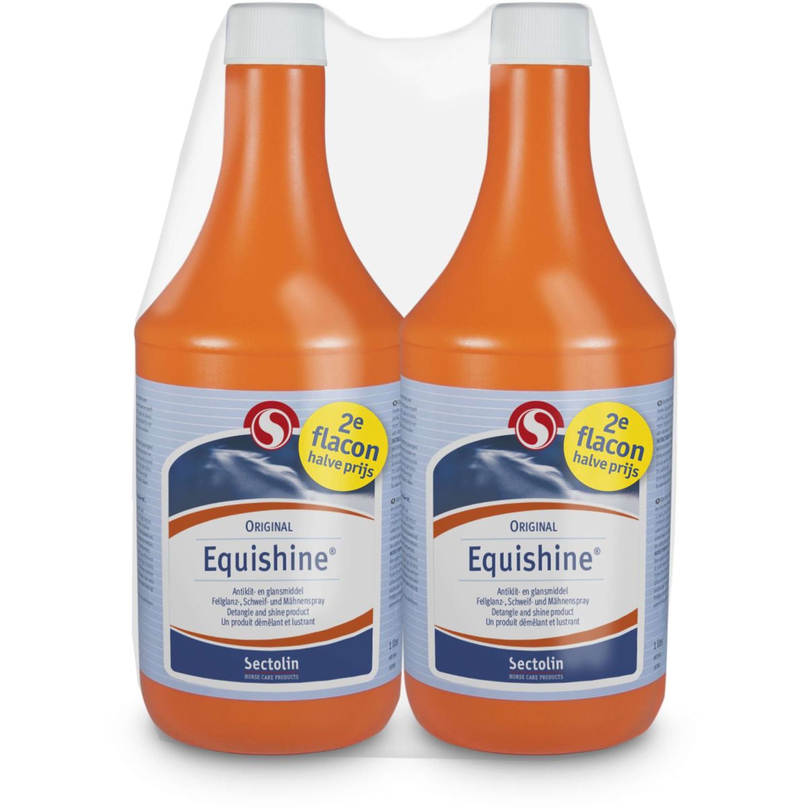 Sectolin Equishine Original Actieverpakking 2x 1L Sectolin Equishine Original Actieverpakking 2x 1L