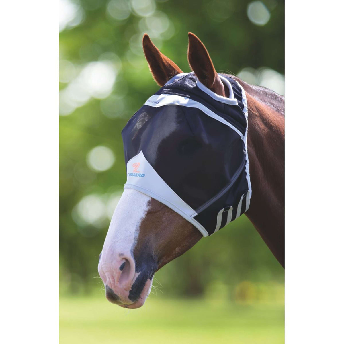 Shires Vliegenmasker met Ooruitsparing Black