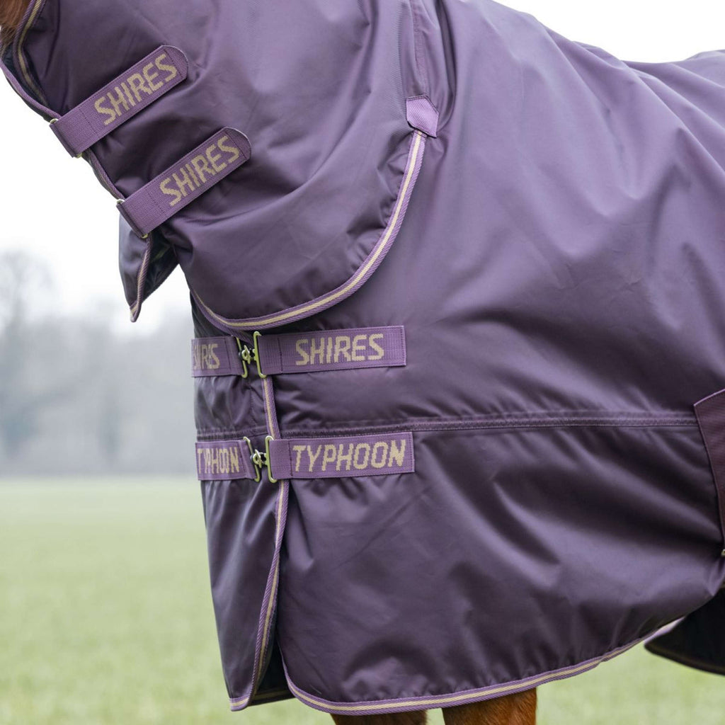 Tempest by Shires Winterdeken Turnout Typhoon 100g Black Cherry