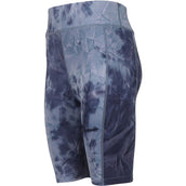 Aubrion Korte broek Non-Stop Young Rider Navy Tie Dye