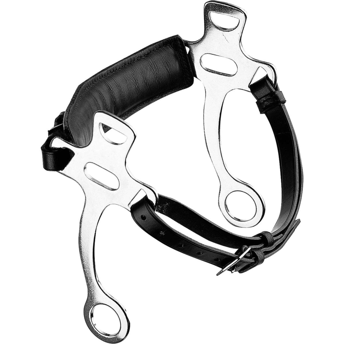 Sprenger Hackamore Leather Noseband Zwart