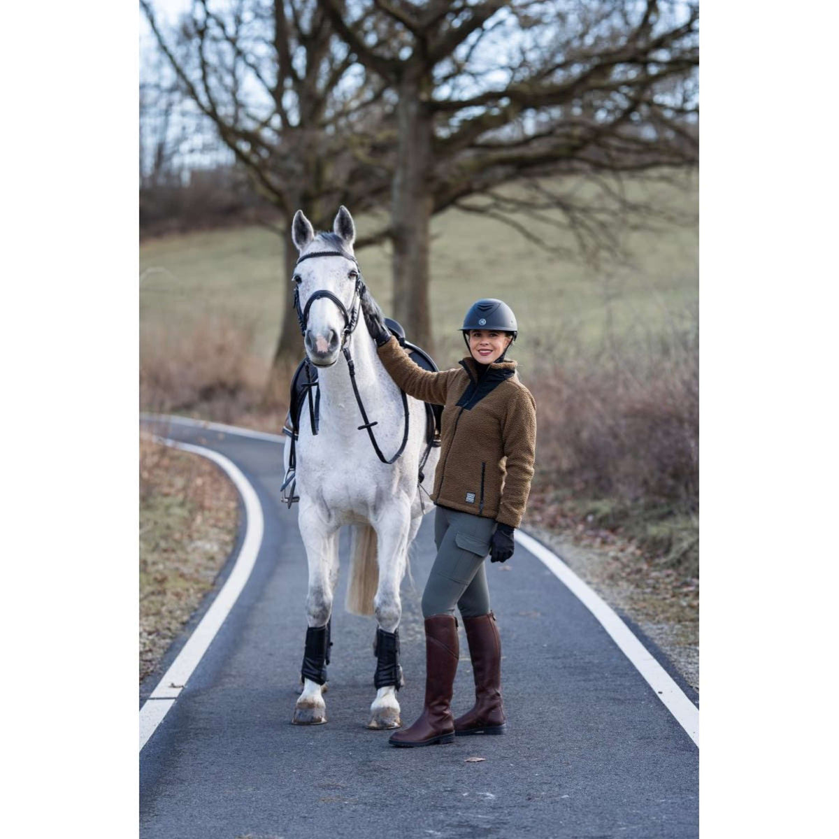 Suedwind Jodhpurs Amaron Tall Wool Wide/Regular Waterproof Chocolate