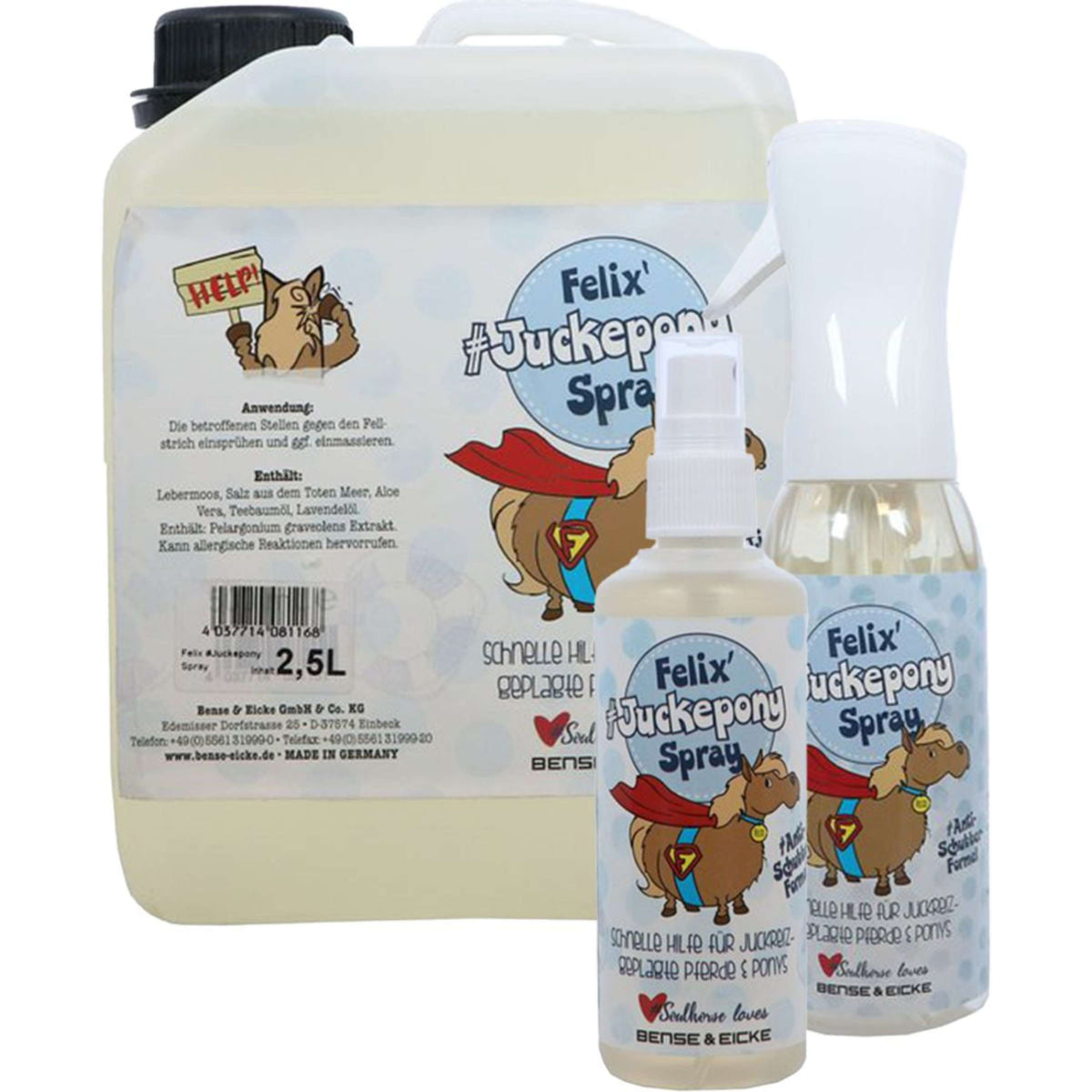 Soulhorse loves Bense & Eicke Anti-Itch Spray Felix' #Jeukepony