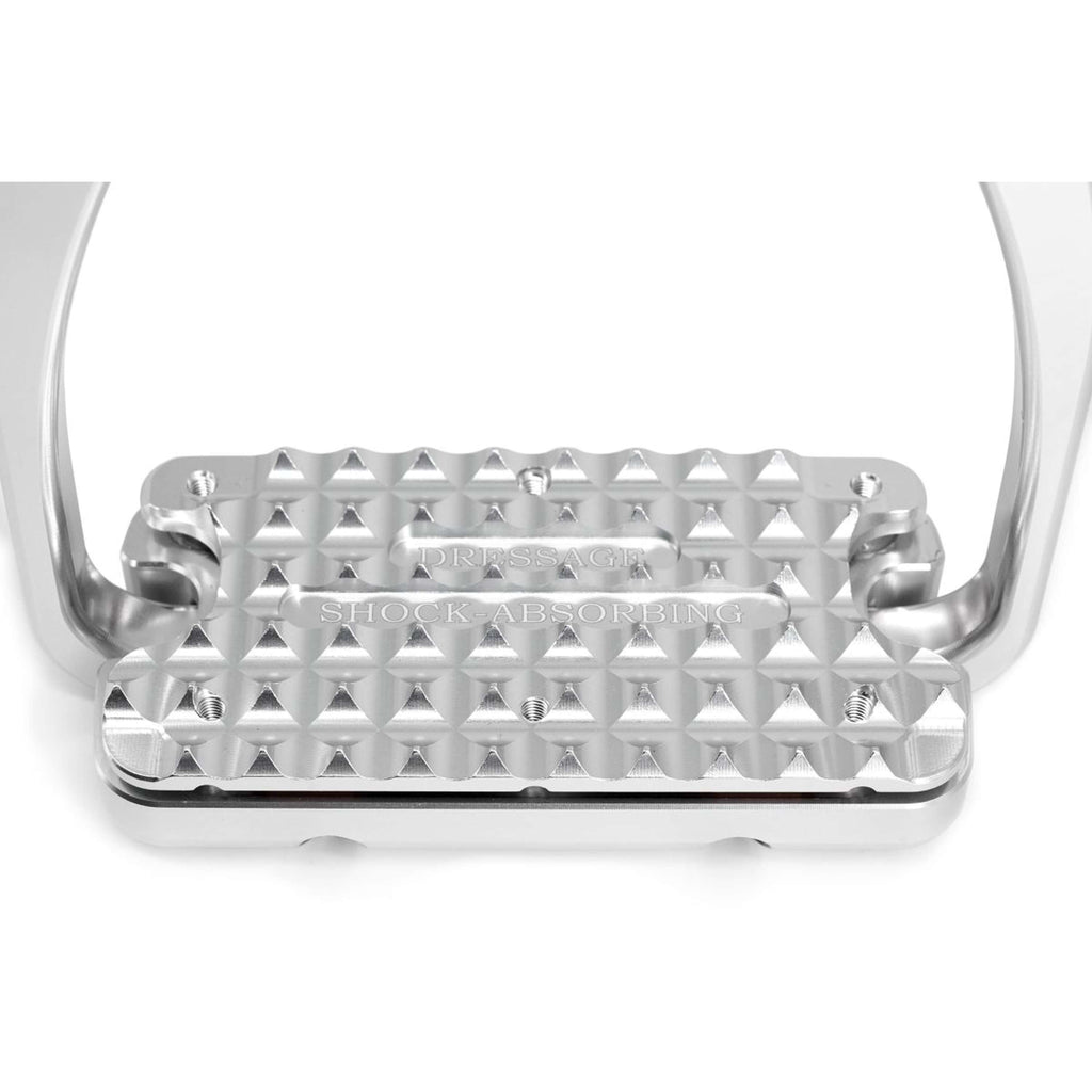 Tech Stirrups Stijgbeugels Capri Plus Dressuur Zilver