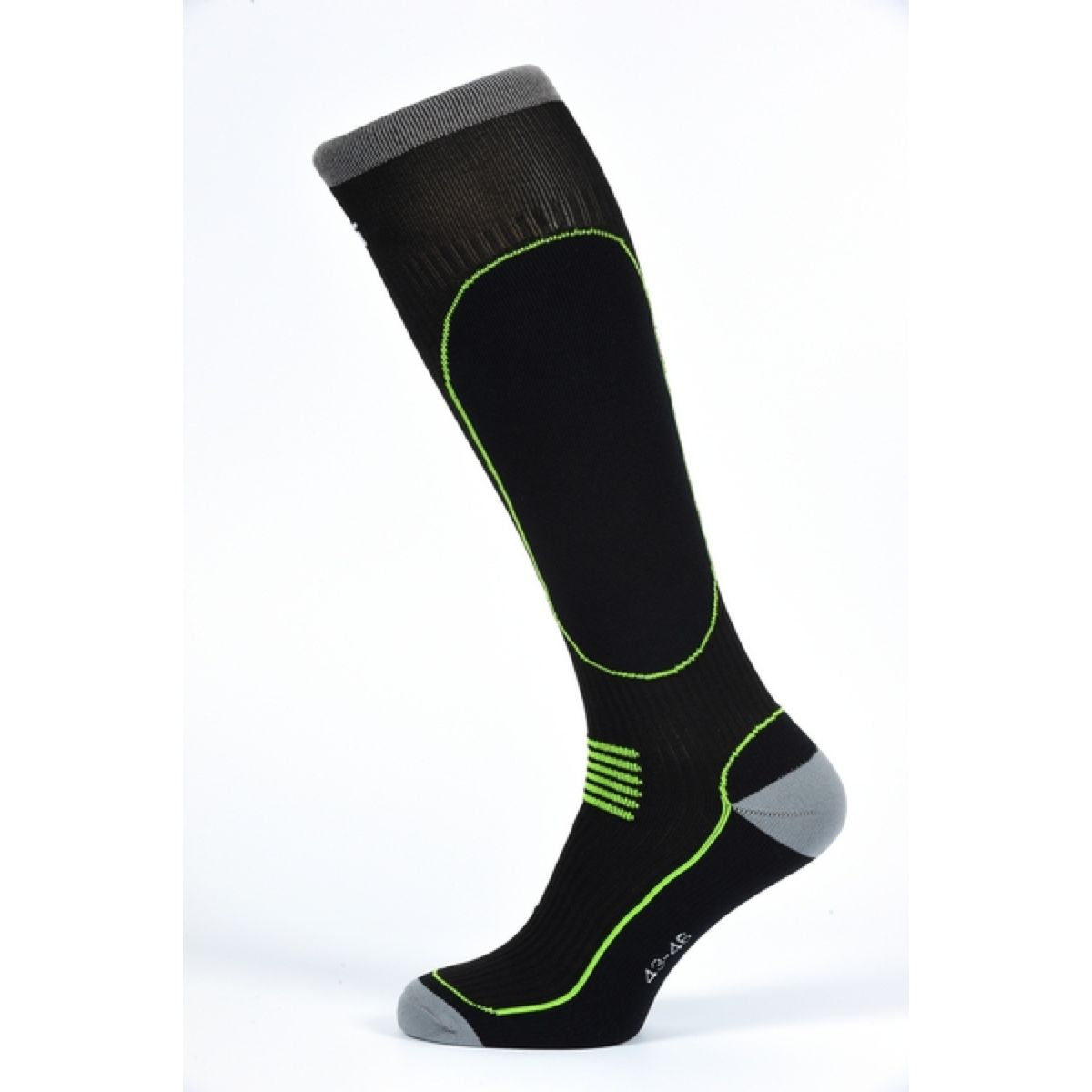 Tech Stirrups Sokken Technical Zwart/Groen