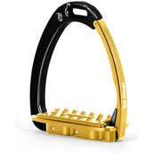 Tech Stirrups Stijgbeugels Venice Sloped EVO Zwart/Goud