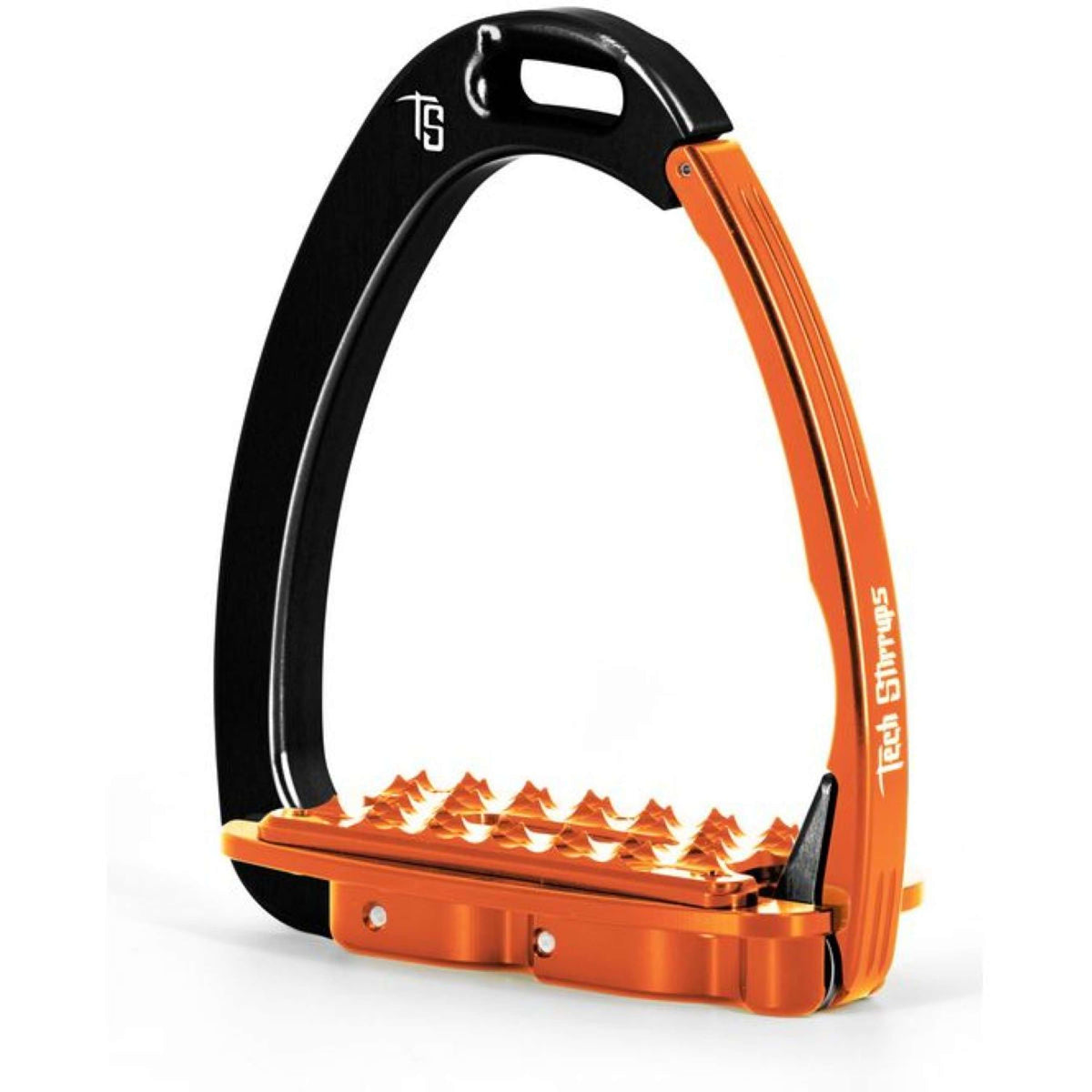 Tech Stirrups Stijgbeugels Venice Sloped EVO Zwart/Oranje