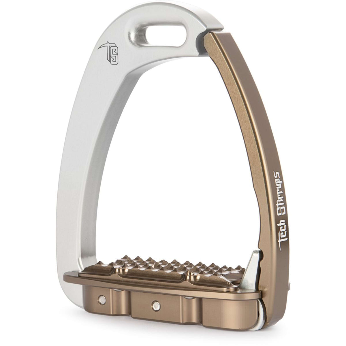 Tech Stirrups Stijgbeugels Venice Children Zilver/Bruin