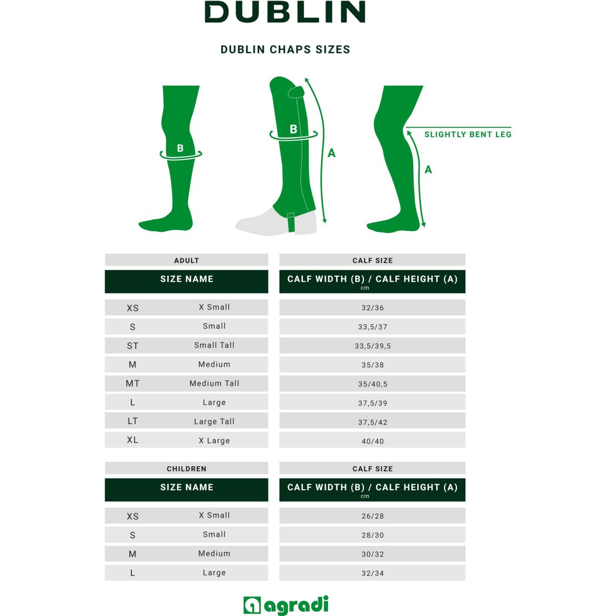 Dublin Chaps Stretch Fit Zwart/Patent Piping