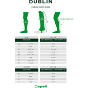 Dublin Chaps Stretch Fit Zwart/Patent Piping