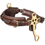 Trust Neusriem Hackamore 16cm Bruin/Goud