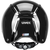 Uvex Cap Exxeed Shiny Chrome Zwart