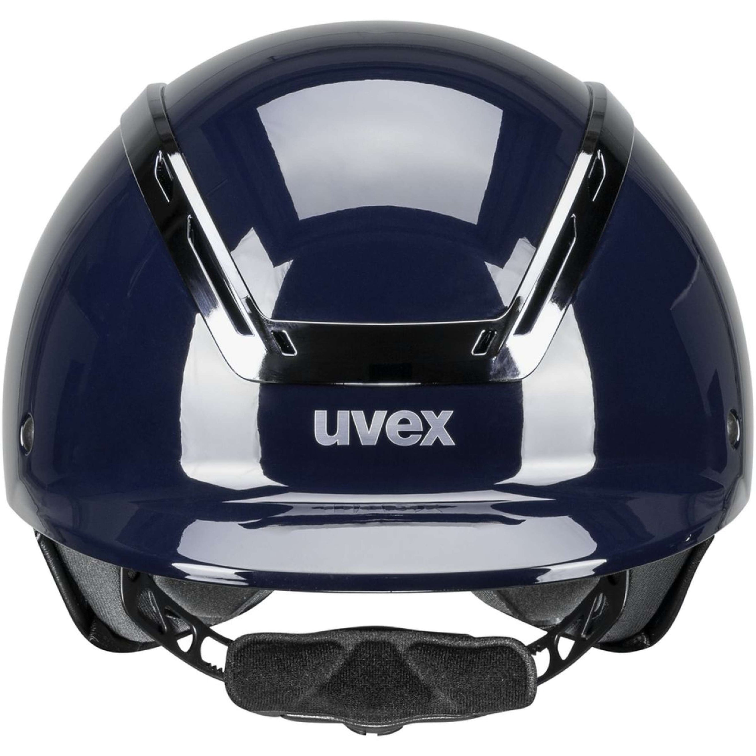 Uvex Cap Exxeed Shiny Chrome Navy Uvex Cap Exxeed Shiny Chrome Navy