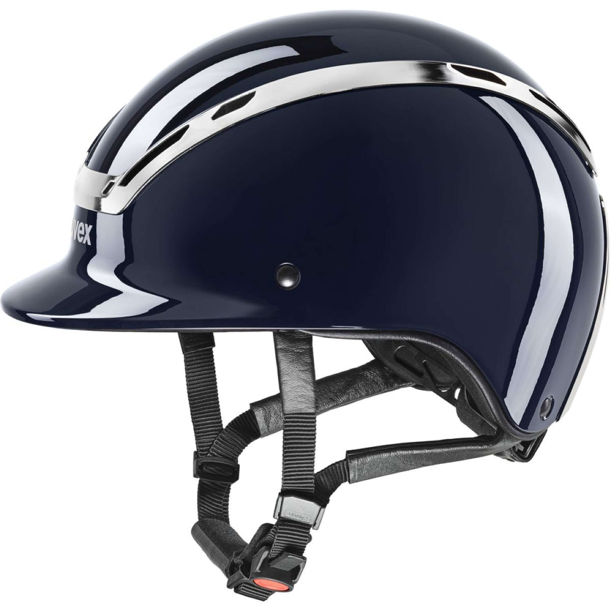 Uvex Cap Exxeed Shiny Chrome Navy