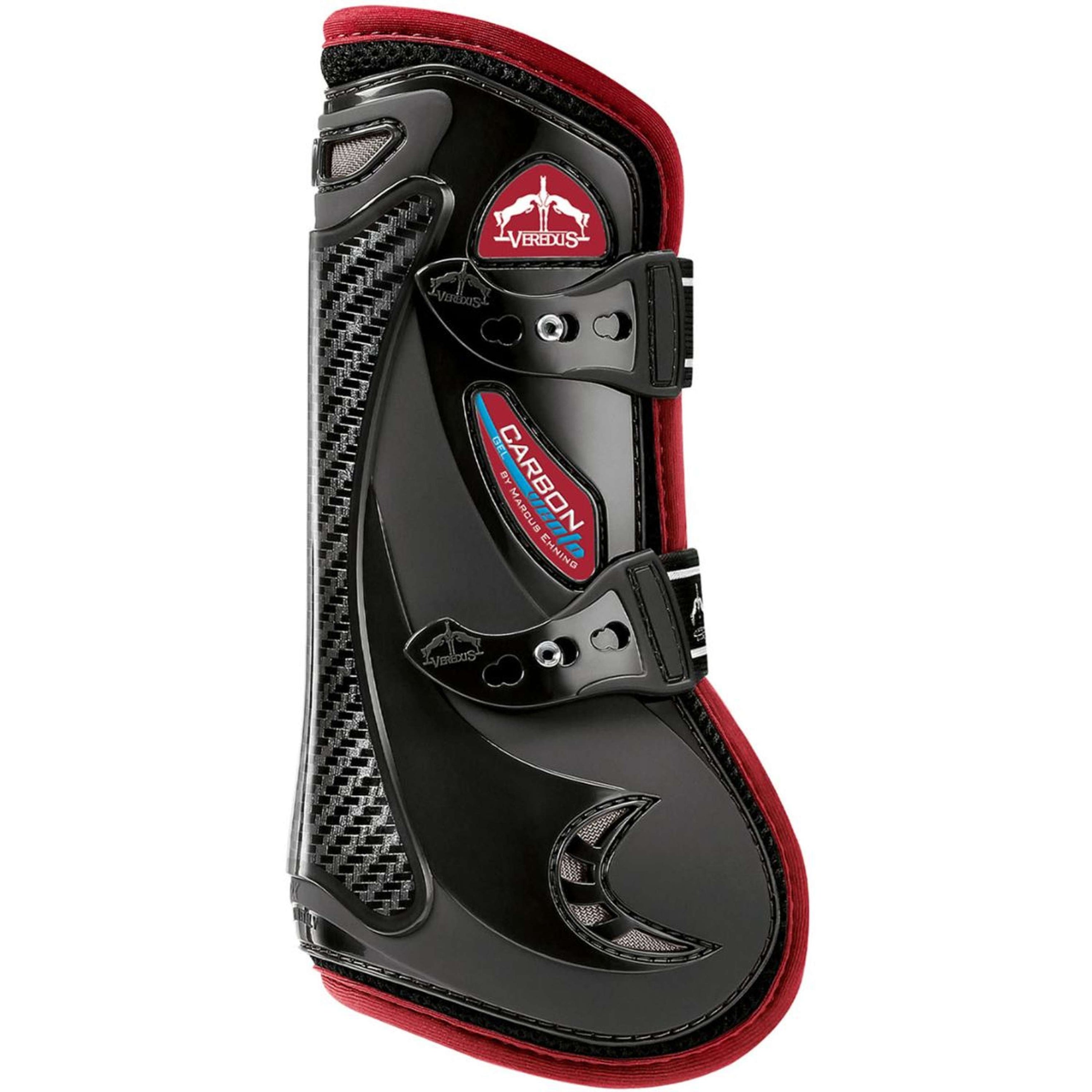 Veredus Peesbeschermers Carbon Gel Vento Front Bordeaux Veredus Peesbeschermers Carbon Gel Vento Front Bordeaux