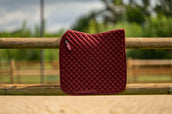 Velder Horsewear Essentials Zadeldekje Dressuur Classic Bordeaux