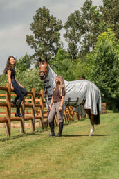 Velder Horsewear Premium Vliegendeken Pearl Grey