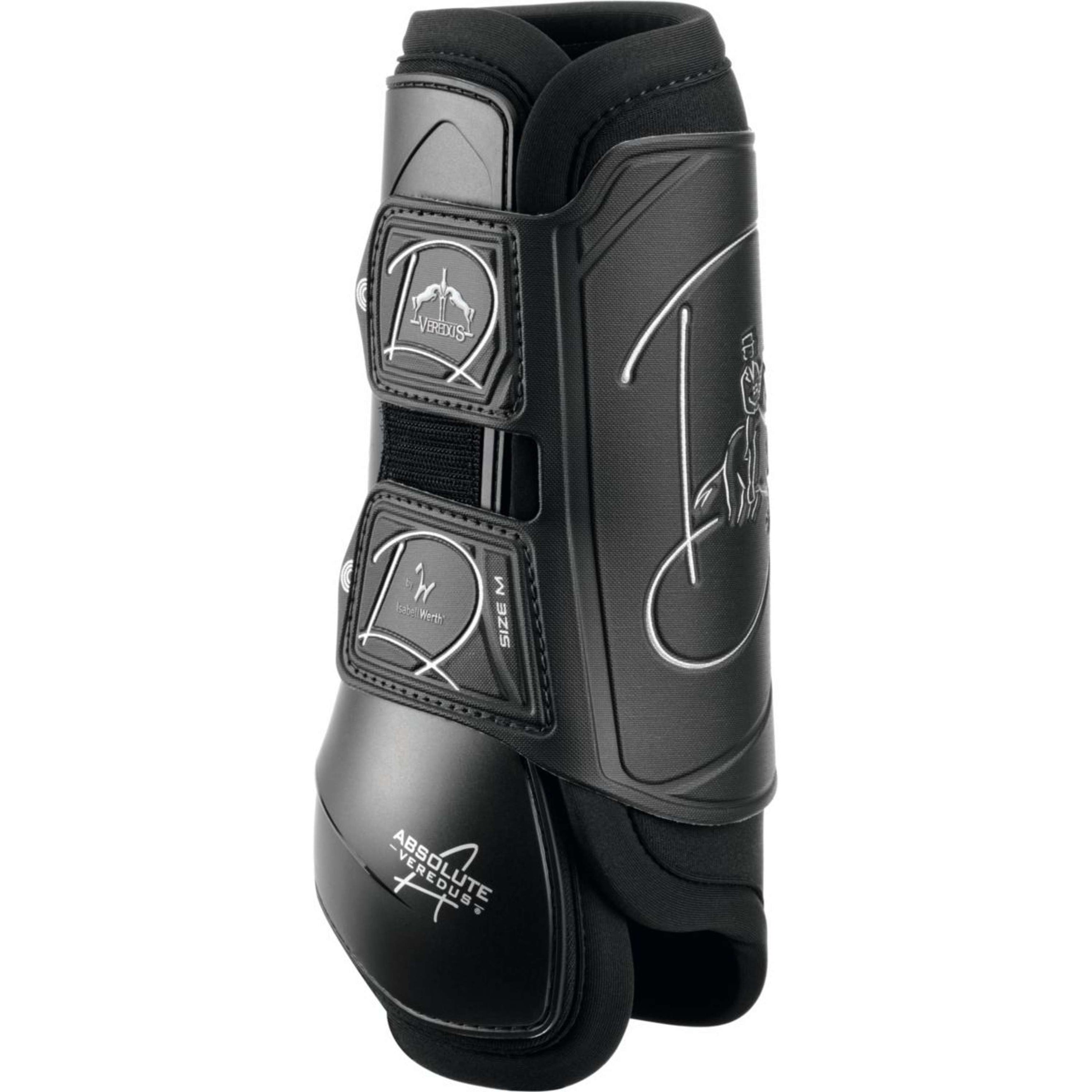 Veredus Peesbeschermers Absolute Easy Strap Front Zwart Veredus Peesbeschermers Absolute Easy Strap Front Zwart