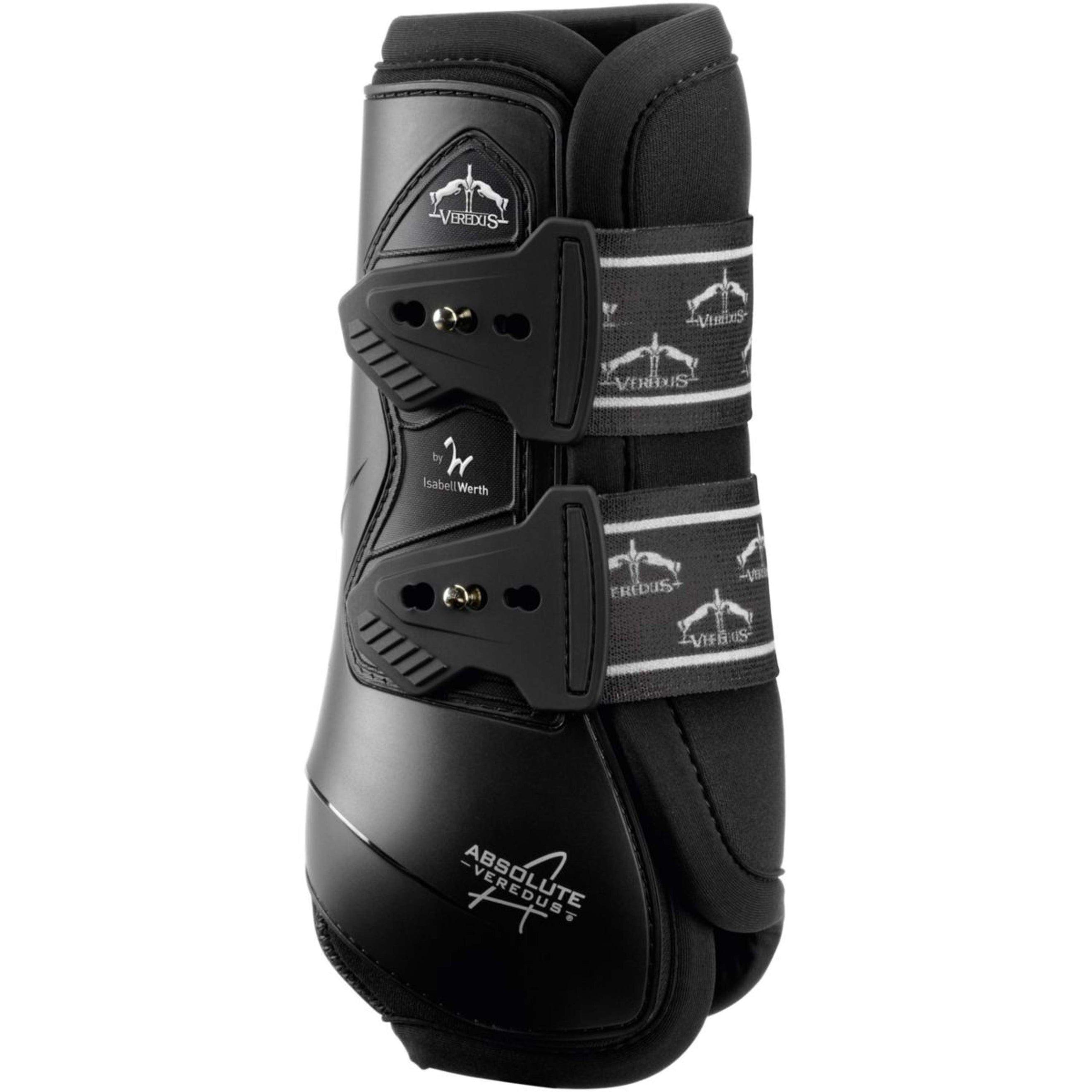 Veredus Peesbeschermers Absolute Elastic Front Zwart Veredus Peesbeschermers Absolute Elastic Front Zwart