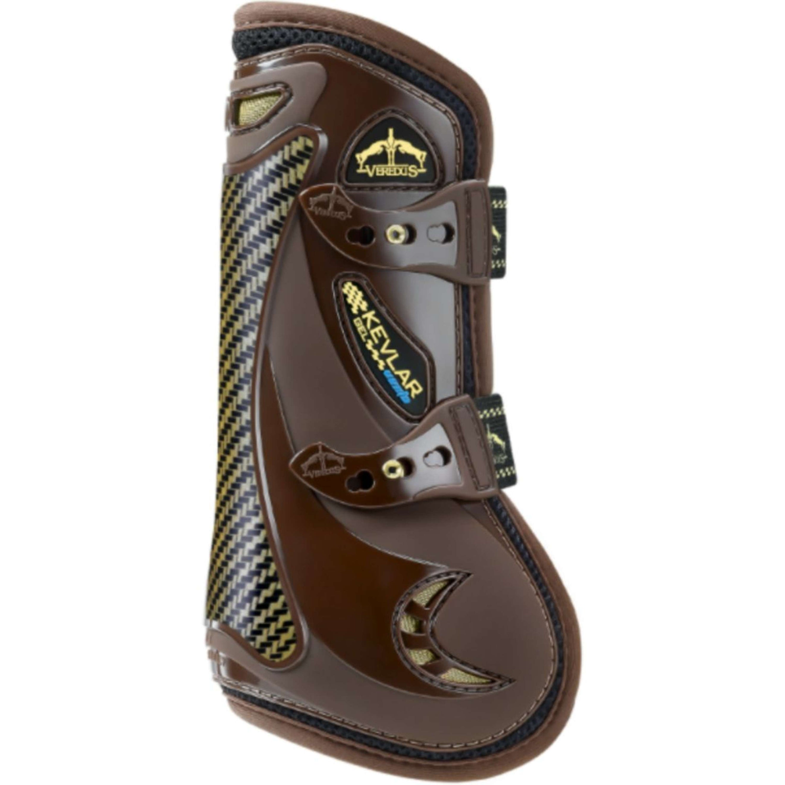 Veredus Peesbeschermers Kevlar Gel Vento Front Bruin Veredus Peesbeschermers Kevlar Gel Vento Front Bruin