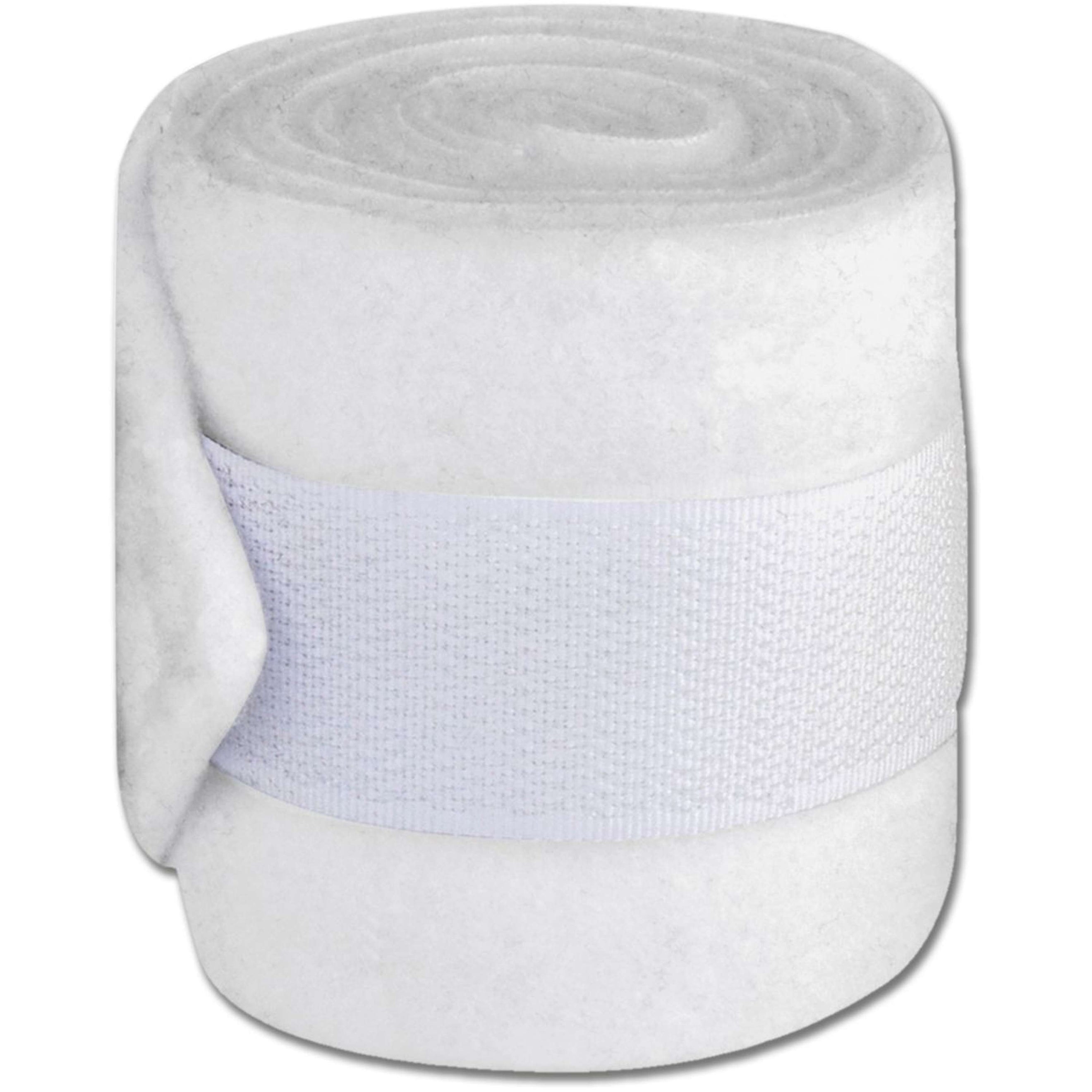 Waldhausen Bandages Shetty Fleece 4 Stuks Wit Waldhausen Bandages Shetty Fleece 4 Stuks Wit