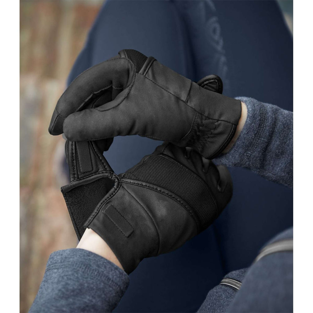ELT Rijhandschoenen Magnetize Winter Zwart