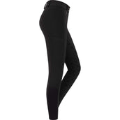 ELT Rijbroek Micro Sport High Waist Silicoon Zwart