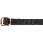 Waldhausen Sporenriempjes Premium Nylon Zwart/Rosegold