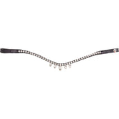 Waldhausen Frontriem X-Line Diadem Zwart/Wit