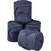 Weatherbeeta Bandages Fleece 4 Stuks Blueberry Navy