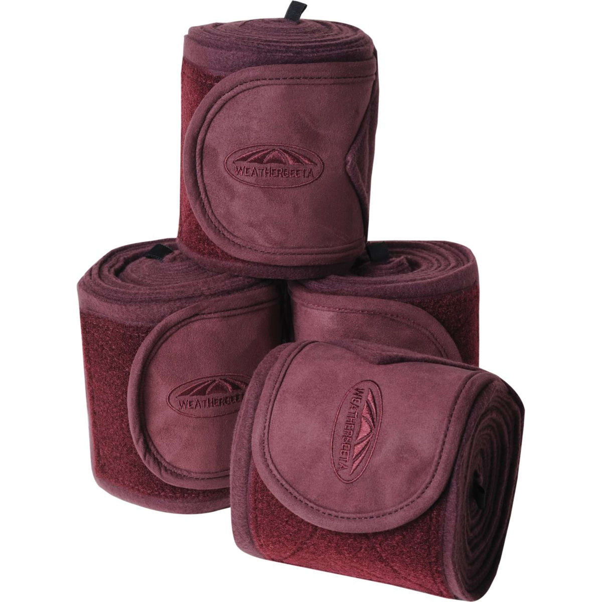 Weatherbeeta Bandages Fleece 4 Stuks Mulberry