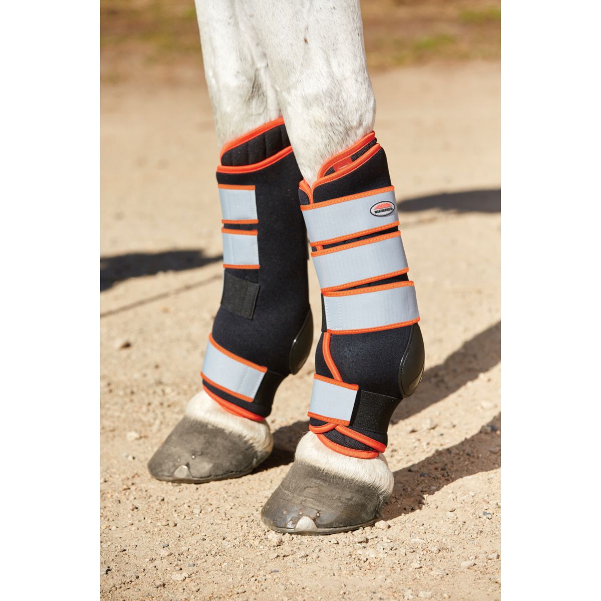 Weatherbeeta Wraps Therapy-Tec Stable Boot Zwart/Zilver/Rood