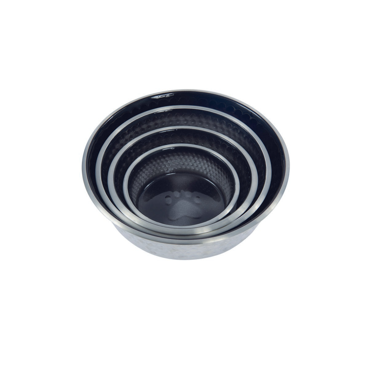 Weatherbeeta Dog Bowl Non-Slip Stainless Steel Shade Black