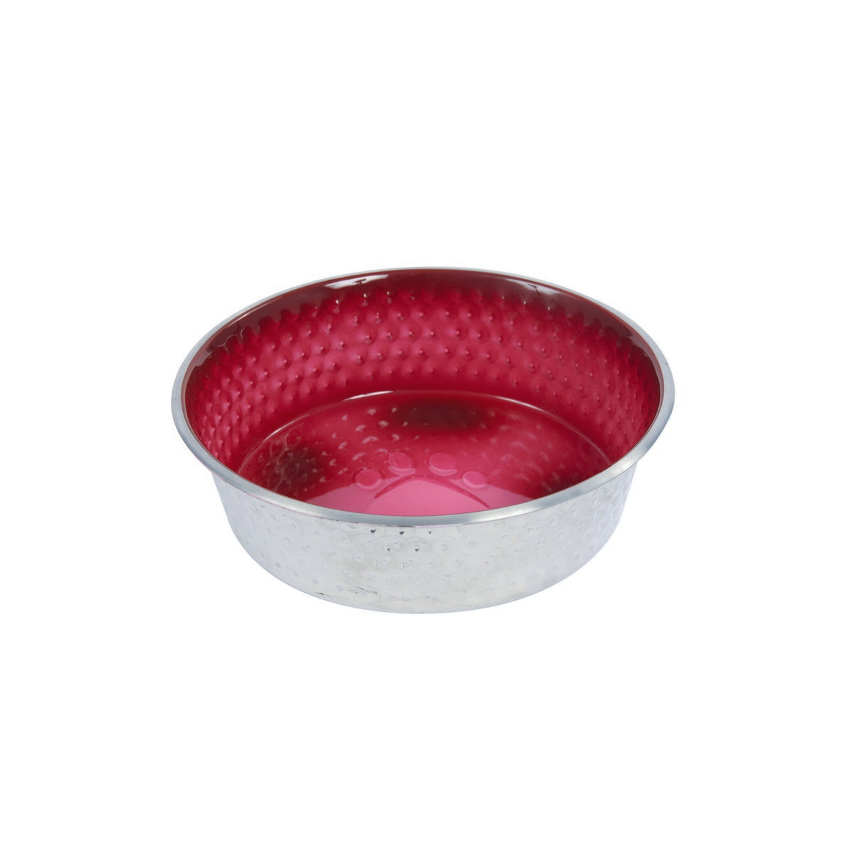 Weatherbeeta Dog Bowl Non-Slip Stainless Steel Shade Magenta