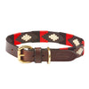 WeatherBeeta Halsband Polo Leer Cowdray/Brown/Black/Red/White