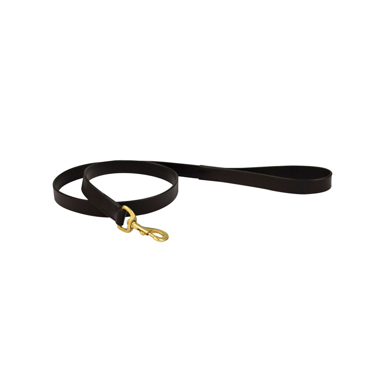 Weatherbeeta Dog Lead Leather Black