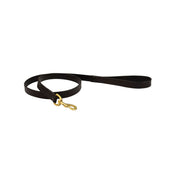 Weatherbeeta Dog Lead Leather Black