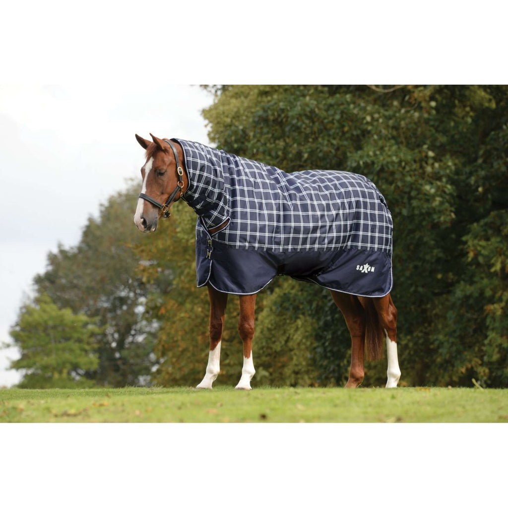 Saxon Deken Defiant 600D Combo Neck Heavy 300g Navy Plaid