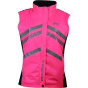 Weatherbeeta Bodywarmer Reflective HiVis Lichtgewicht Waterproof voor Kinderen Roze