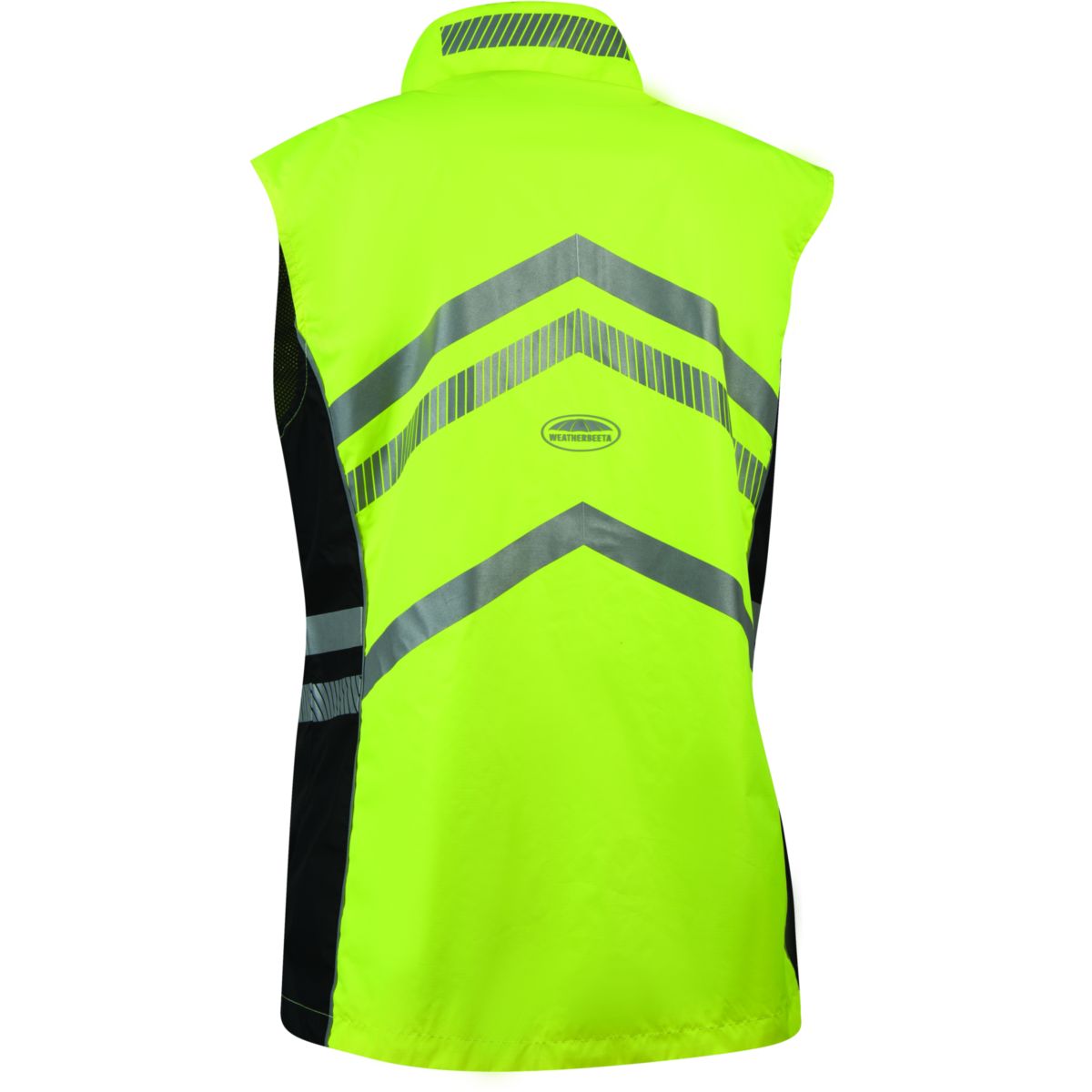 Weatherbeeta Bodywarmer Reflective HiVis Lichtgewicht Waterproof voor Kinderen Geel