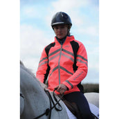 WeatherBeeta Jas Reflective HiVis Softshell Fleece Gevoerd voor Kinderen Roze