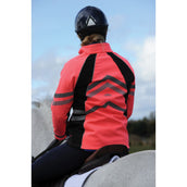 Weatherbeeta Jas Reflective HiVis Softshell Fleece Gevoerd voor Kinderen Roze