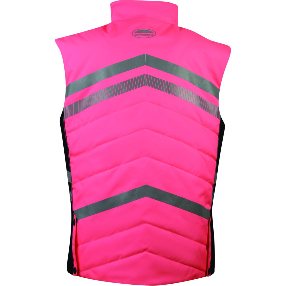 Weatherbeeta Bodywarmer Reflective HiVis Gewatteerd Roze