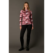 Weatherbeeta Shirt Ruby Swirl Marble Burgundy