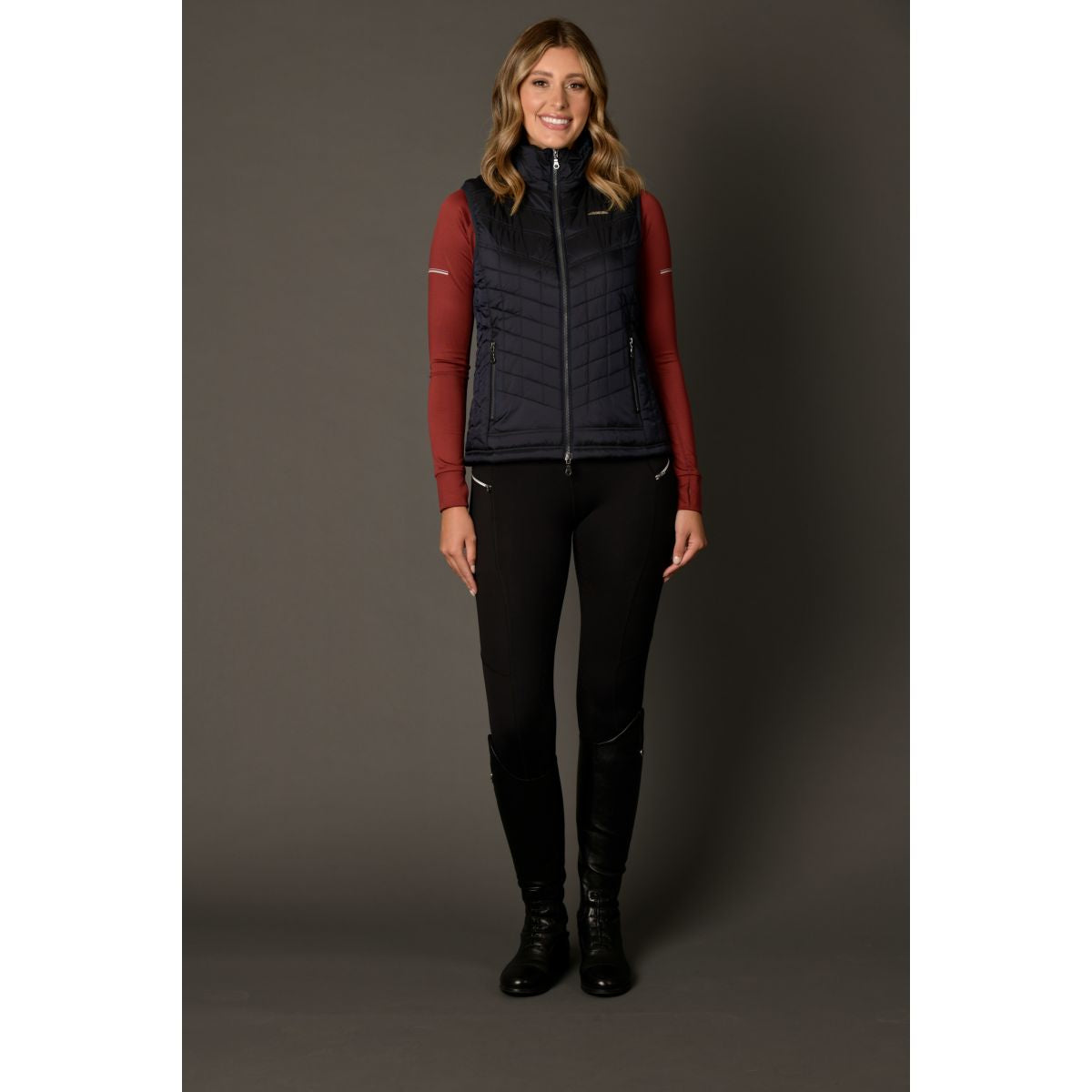 Weatherbeeta Bodywarmer Gia Puffer Inkt