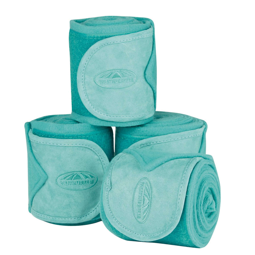 Weatherbeeta Fleece Bandages Prime 4 Stuks Turquoise