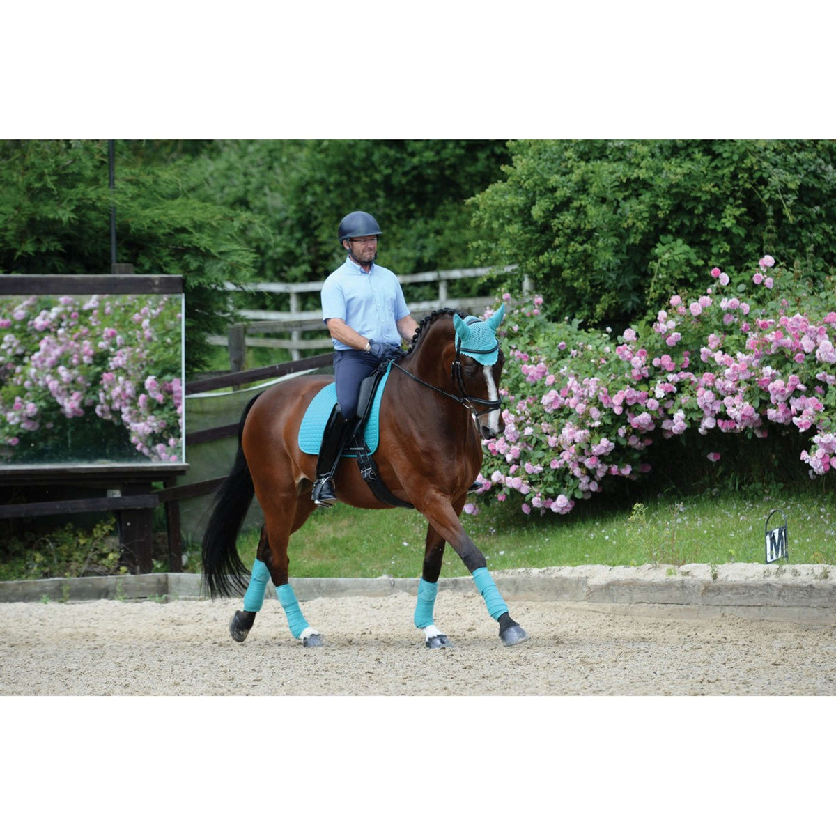 Weatherbeeta Fleece Bandages Prime 4 Stuks Turquoise